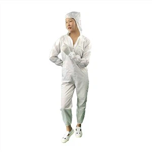 Bộ đồ liền thân chống tĩnh điện dùng một lần