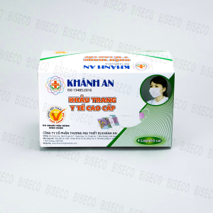 Khẩu trang vải y tế 4 lớp trắng