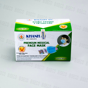 Khẩu trang y tế 4 lớp xanh
